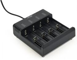 GEMBIRD Ni-MH + Li-ion Fast Battery Charger (BC-USB-02)