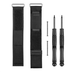 Garmin Epix óraszíj szövet pánt fekete (010-12092-01)