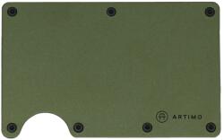 Artimo Wallet - Aluminum Series - Forester - RFID blokkolós alumínium kártyatartó pénztárca - zöld (artimo-wallet-alu-forester) - ipon