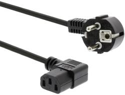 PremiumCord 230V IEC Táp Fekete 3m KPSP3-90 (KPSP3-90)