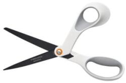 Fiskars Olló, általános, tapadásmentes, 21 cm, 'Titanium', fehér (IF1070026) (IF1070026)