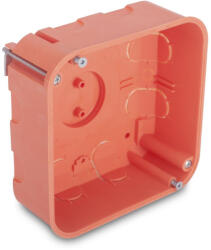 Univolt HWAK 100 Gipszkarton kötődoboz 107x107x52mm, fedéllel 021199 Univolt (021199) - lumenet