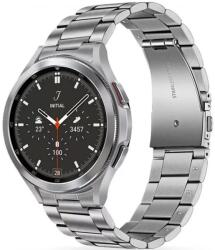 Tech-Protect Fém pótszíj Samsung Galaxy Watch 4 / 5 / 5 Pro / 6 (40 / 44 / 45mm) / Watch 4 Classic / 6 Classic (42 / 43 / 46mm) ezüst (TS0442)