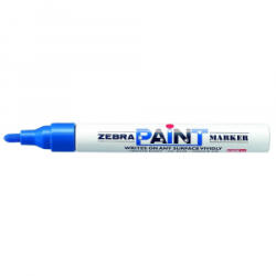 Zebra Lakkmarker olajbázisú kék (51012) (51012)