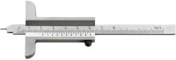 FORTIS - Subler de adancime cu tija rotunda 200mm, vernier 1/50 [4317784717380] (4317784717380) - bricolaj-mag