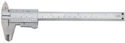 FORTIS - Subler de buzunar, fara paralaxa, fixare cu surub, 150mm, vernier 1/50, 1/1000 [4317784717571] (4317784717571) - bricolaj-mag