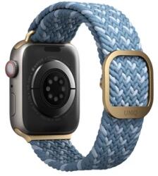 UNIQ Aspen Designer Edition fonott szíj Apple Watch 38/40/41mm kék (UNIQ-41MM-ASPDECBLU)