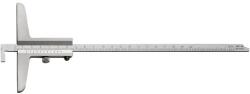FORTIS - Subler de adancime cu tija in trepte 300mm, vernier 1/50 [4317784717359] (4317784717359) - bricolaj-mag