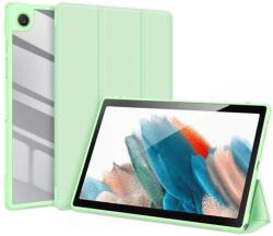 Dux Ducis Toby Trifold légpárnás sarok közepesen ütésálló átlátszó hátlap Samsung Galaxy Tab A7 10.4 (2020) zöld