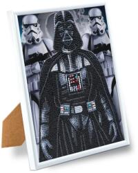 Craft Buddy Gyémántszemes kirakó 21x25 cm kerettel - Star Wars Darth Vader és a rohamosztagosok (5056588607488)