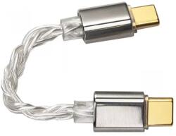 IBASSO USB 2.0 Type C Összekötő Ezüst 10cm (MG-ibassoCB18)