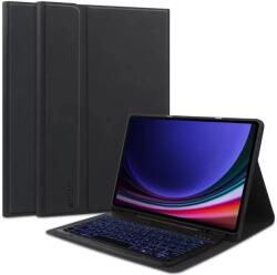 ZONE TP SC Pen + Keyboard Bluetooth billentyűzetes mappa tok érintőceruza tartó Samsung Galaxy Tab A9 (8.7) fekete