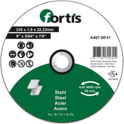 Fortis Disc taiere otel Fortis A46T-BF41, 230x22.23x1.9mm (4317784704304) - bricolaj-mag Disc de taiere