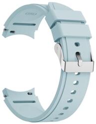 MYBANDZ Szilikon óraszíj Galaxy Watch 4-5 20mm babakék-rés nélkül (40185)
