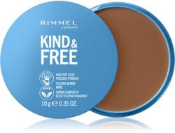 Rimmel Kind & Free Pressed Powder mattító púder árnyalat 50 Deep 10 g