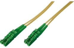 ASSMANN Fiber Optic E2000/APC Összekötő Sárga 1m AL-9E2000-01 (AL-9E2000-01)