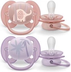 Philips Avent SCF091/09 Ultra Soft Játszócumi 0-6hó 2db (SCF091/09)