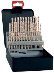 Fortis Set burghie pentru metal Fortis HSS tip N, cilindrica, lucioase, 1-13mm, 25 bucati (4317784710992) - bricolaj-mag Burghiu