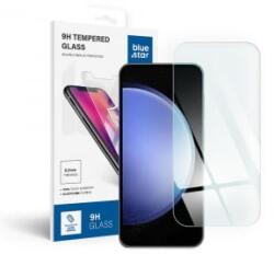 Utángyártott Blue Star Samsung Galaxy S25 Edge teljes kijelzős kijelzővédő üvegfólia, fekete