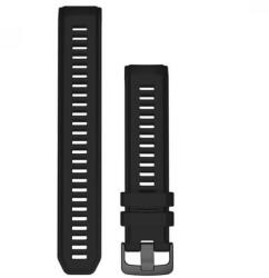 Garmin Instinct 2 óraszíj 22mm fekete szilikon (010-13105-06)