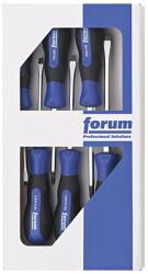 Forum Set surubelnite Forum, hexagon ajutator, maner cauciuc, SL/PH, 6 bucati (4317784850629) - bricolaj-mag Surubelnita