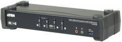 ATEN 4-Port USB 3.0 4K DisplayPort MST KVMP Switch (Cables included) CS1924M (CS1924M-AT-G)