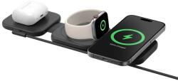 Belkin Boost Up Charge Pro 3in1 Összecsukható vezeték nélküli töltőpad 15W fekete (WIZ024VFBK)