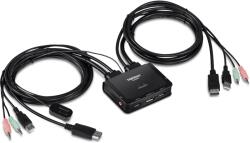 TRENDnet 2-Port 4K DisplayPort KVM Switch (Version v1.0R) (TK-220DPI)