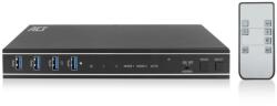 Act Connectivity 2 portos Dual HDMI 4K60Hz KVM switch. USB 3.2 Gen1 (USB 3.0) (AC7914)