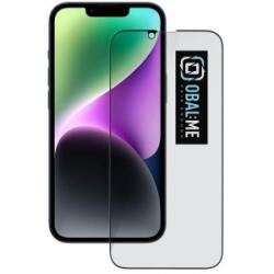 OBAL: ME Privacy 5D Apple iPhone 16e / 13 / 14 / 13 Pro kijelzővédő üvegfólia, fekete (57983121443) (57983121443)
