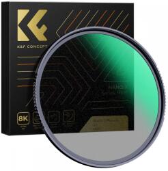 K-f Concept Concept Nano-X Black Mist lágyító szűrő 1/2 Karcálló 52mm v2 (01-1649)