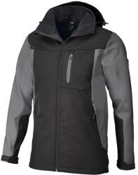 FHB - Jacheta softshell JANNIK, gri/negru, mas. 2XL [79105-1120-2XL] (79105-1120-2XL)