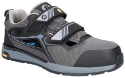 Bata Sandale de protectie Bata RADICANCE OPEN, S1P ESD, gri/negru, mas. 45 (OPEN-W45) - bricolaj-mag