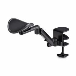 StarTech Állítható kartámasz irodai asztalhoz Ergonomikus kar/könyöktámasz 360 fokos elforgatás szorító/fúrás nélküli felszerelés fekete (1AHC-DESK-ARM-REST)