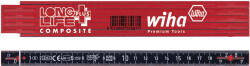 wiha - Rigla pliabila, Longlife Plus Composite, 2m, metrica, 10 segmente [WH37067] (WH37067) - bricolaj-mag