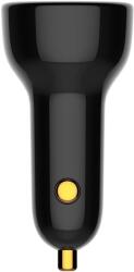 ColorWay Turbo Power Autós töltő 1xUSB 1xUSB-C 100W fekete (CW-CHA044PD-BK)