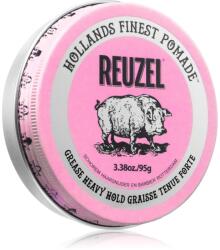 Reuzel Pink Grease Heavy Hold hajpomádé 95 g