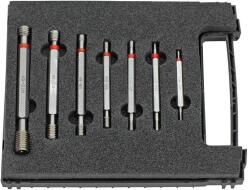 FORTIS - Set calibre filet M3-M12, DIN1502, toleranta 6H, 7 piese [4317784736251] (4317784736251) - bricolaj-mag