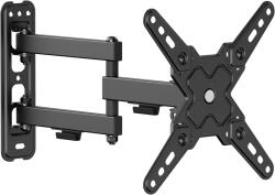 SBOX LCD-223-2 Dönthető/forgatható fali konzol 13"-43" fekete (LCD-223-2)