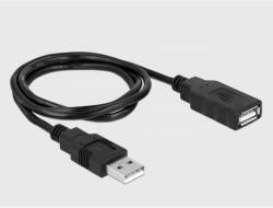 Delock USB Soros Átalakító Fekete 80cm 66286 (66286)