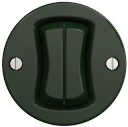 Kliklap - Comutator retro fără ramă seria 5 verde (KA0056)