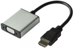 HDMI VGA/D-Sub Átalakító Fekete 15cm 12.99. 3119 (12.99.3119)