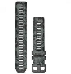 Garmin Instinct 2 óraszíj 22mm grafit camo szilikon (010-13105-04)
