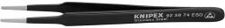 KNIPEX - Penseta ESD rotunda 120mm neagra [925874ESD] (925874ESD) - bricolaj-mag