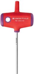 PB Swiss Tools Surubelnita hexagonala PB Swiss Tools 1206, maner in T, HEX3x60mm (PB1206.3-60) - bricolaj-mag Cheie imbus