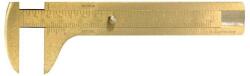 FORTIS - Subler din alama 100mm [4317784717526] (4317784717526) - bricolaj-mag