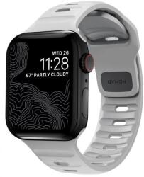 Nomad Goods Sport szíj Apple Watch 7 (41mm) 6/SE/5/4 (40mm) 3/2/1 (38mm) szürke (NM01959885)
