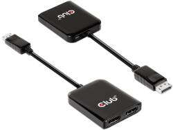 Club 3D DisplayPort 1.4 HDMI 2.0 Átalakító Fekete 20cm CSV-7200H (CSV-7200H)