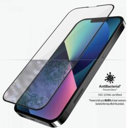 Panzer Screen Protector Case Friendly Antibacterial Samsung Galaxy S22 Ultra fekete (7295)