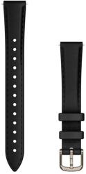 Garmin Lily óraszíj 14 mm bőr fekete krémarany csat (010-13302-22)